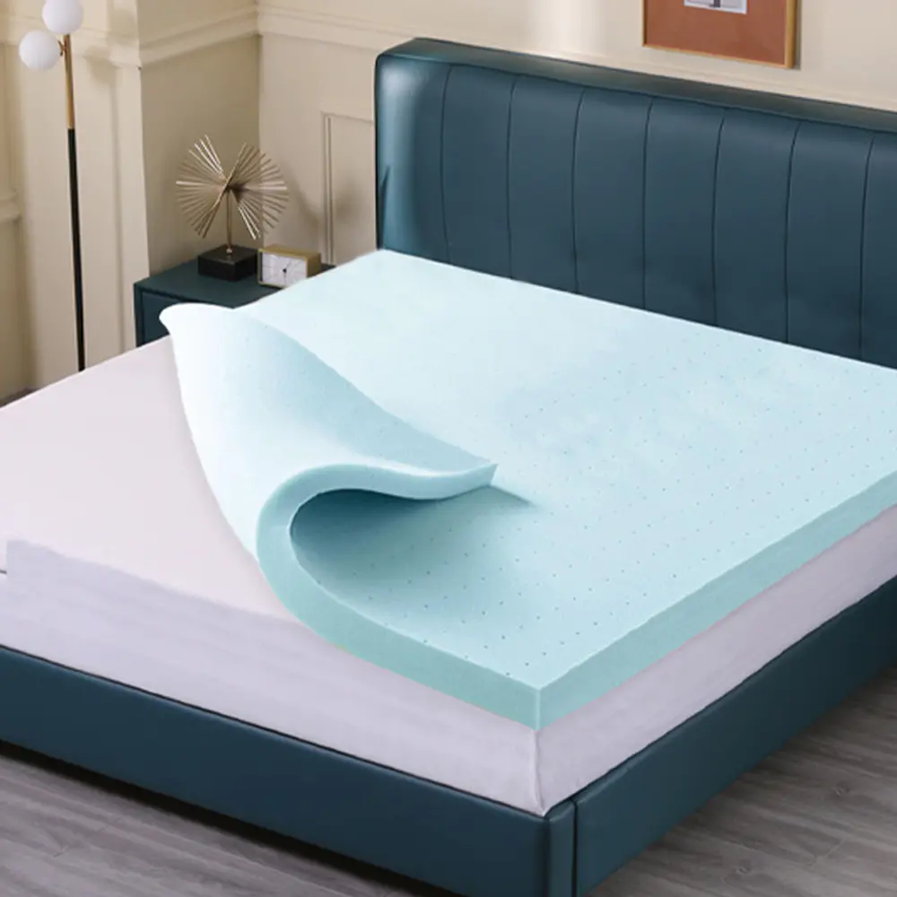Perforeret Gel Memory Foam Madras