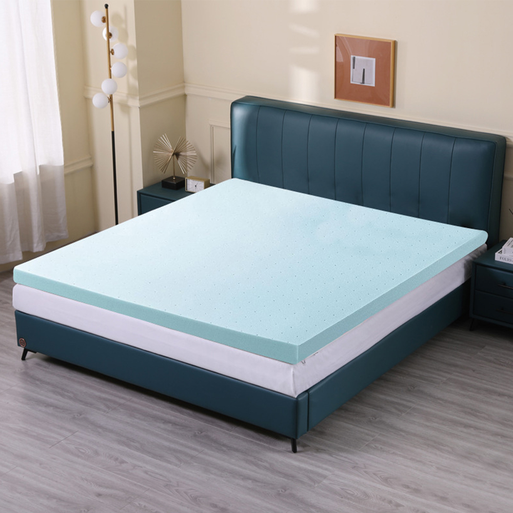Perforeret Gel Memory Foam Madras