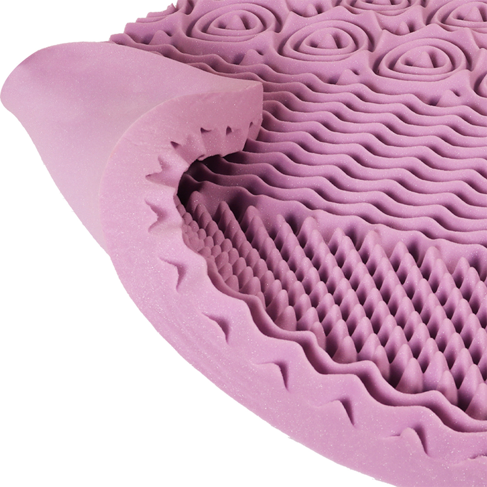 Zoned memory foam madras