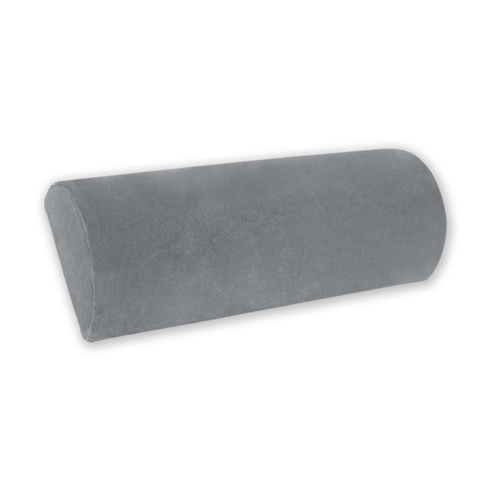 Grå memory foam benpude