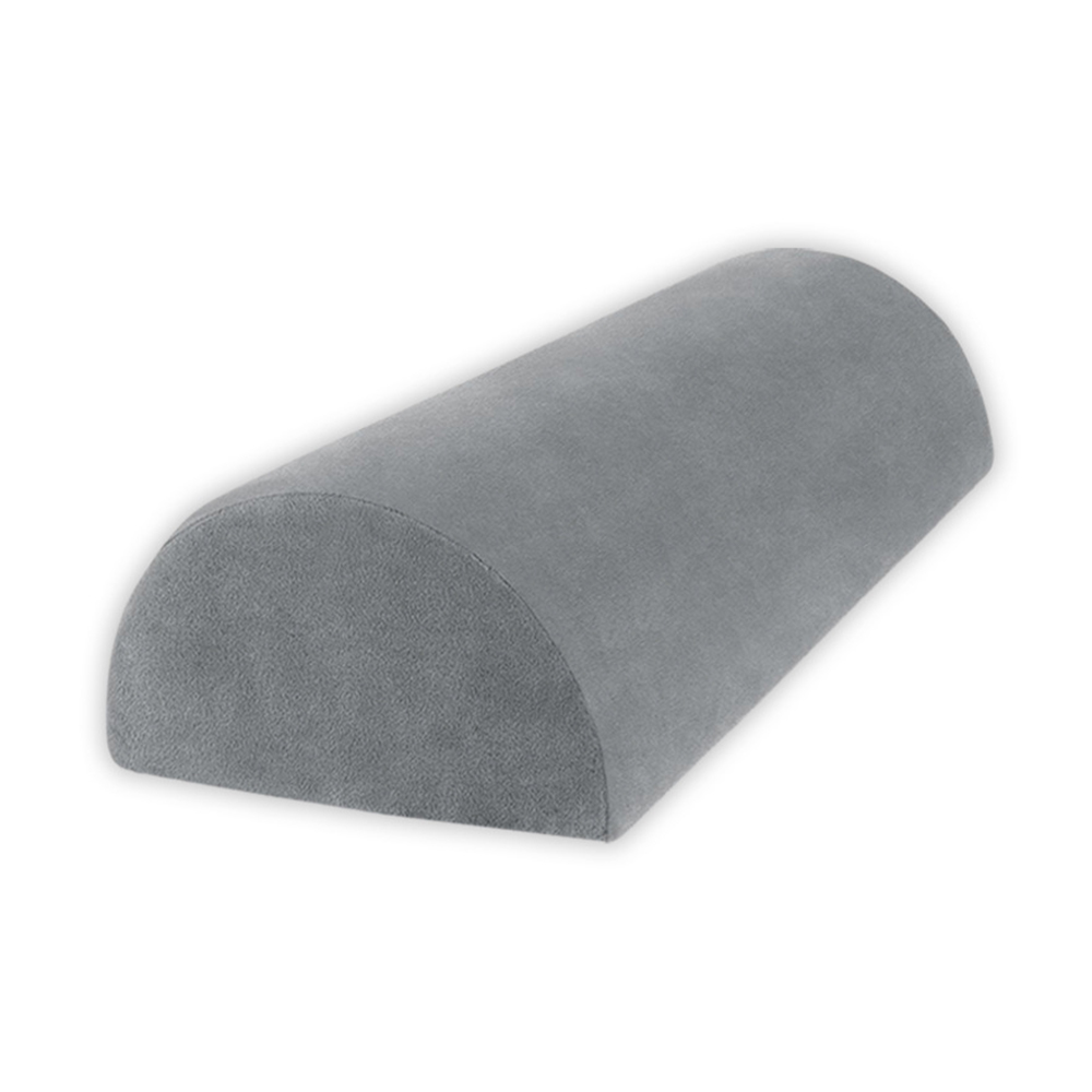 Grå memory foam benpude