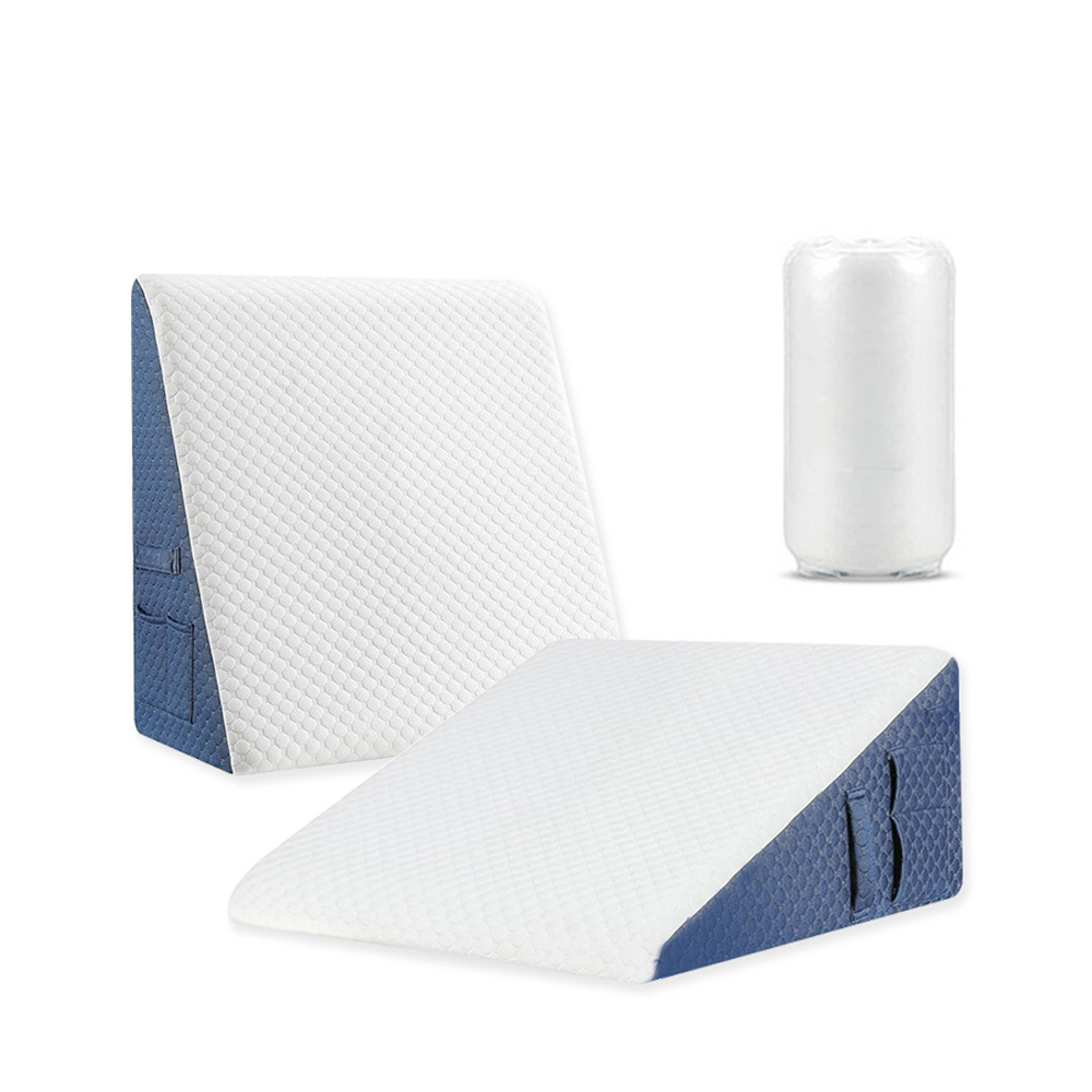 Trekantet multifunktionelt Memory Foam ryglæn