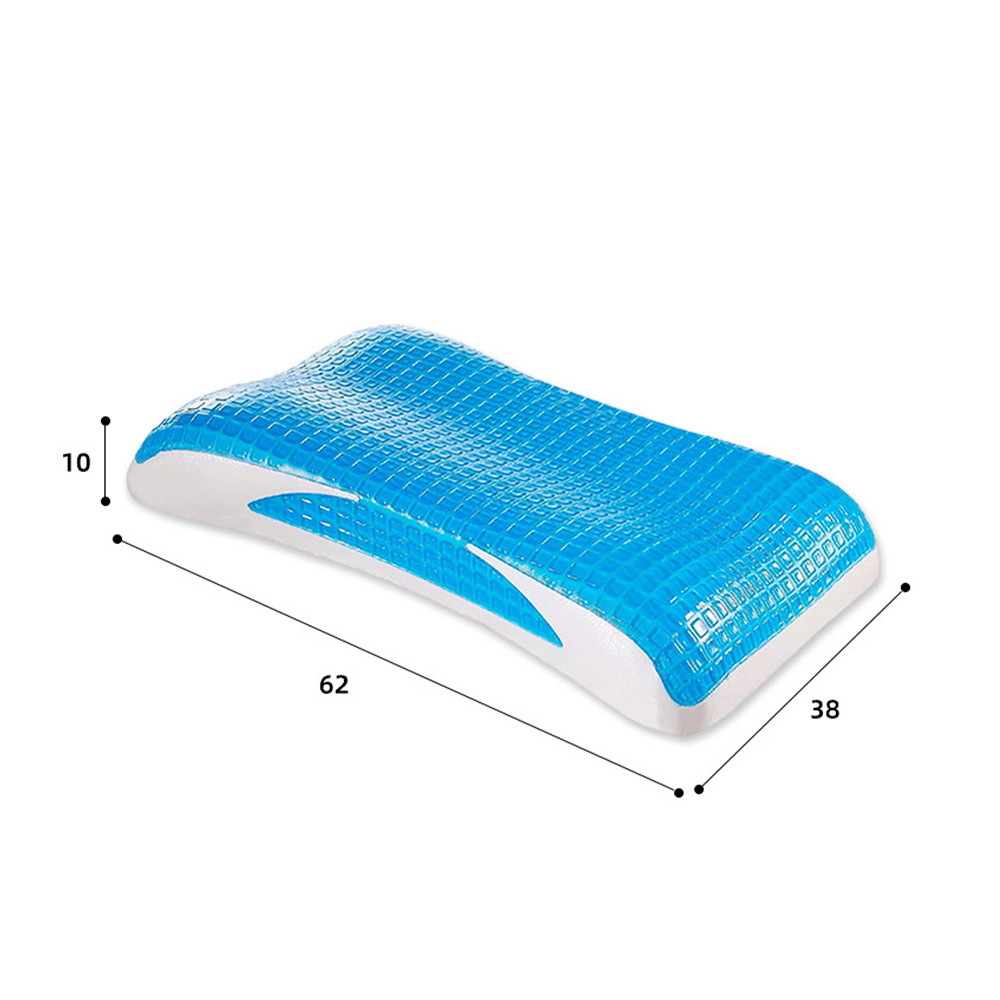 Gel memory skum side bag mavepude