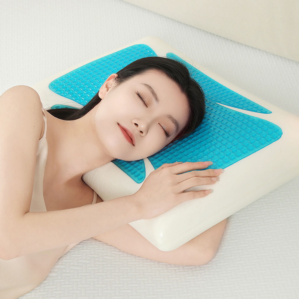Gel memory foam bolle pude