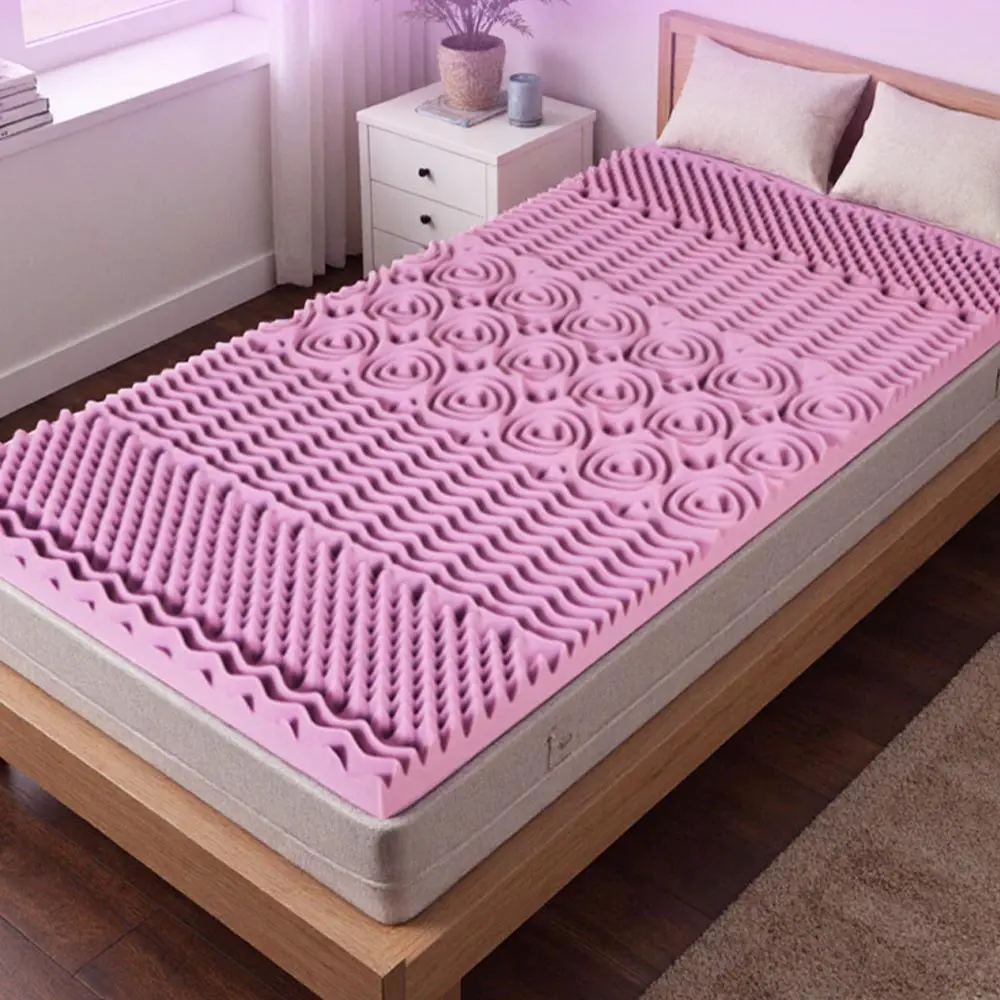 Zoned memory foam madras
