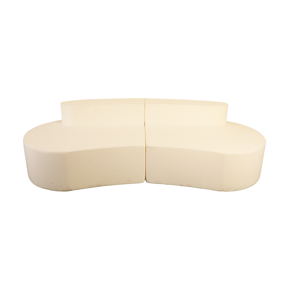 Patchwork dobbelt sofa
