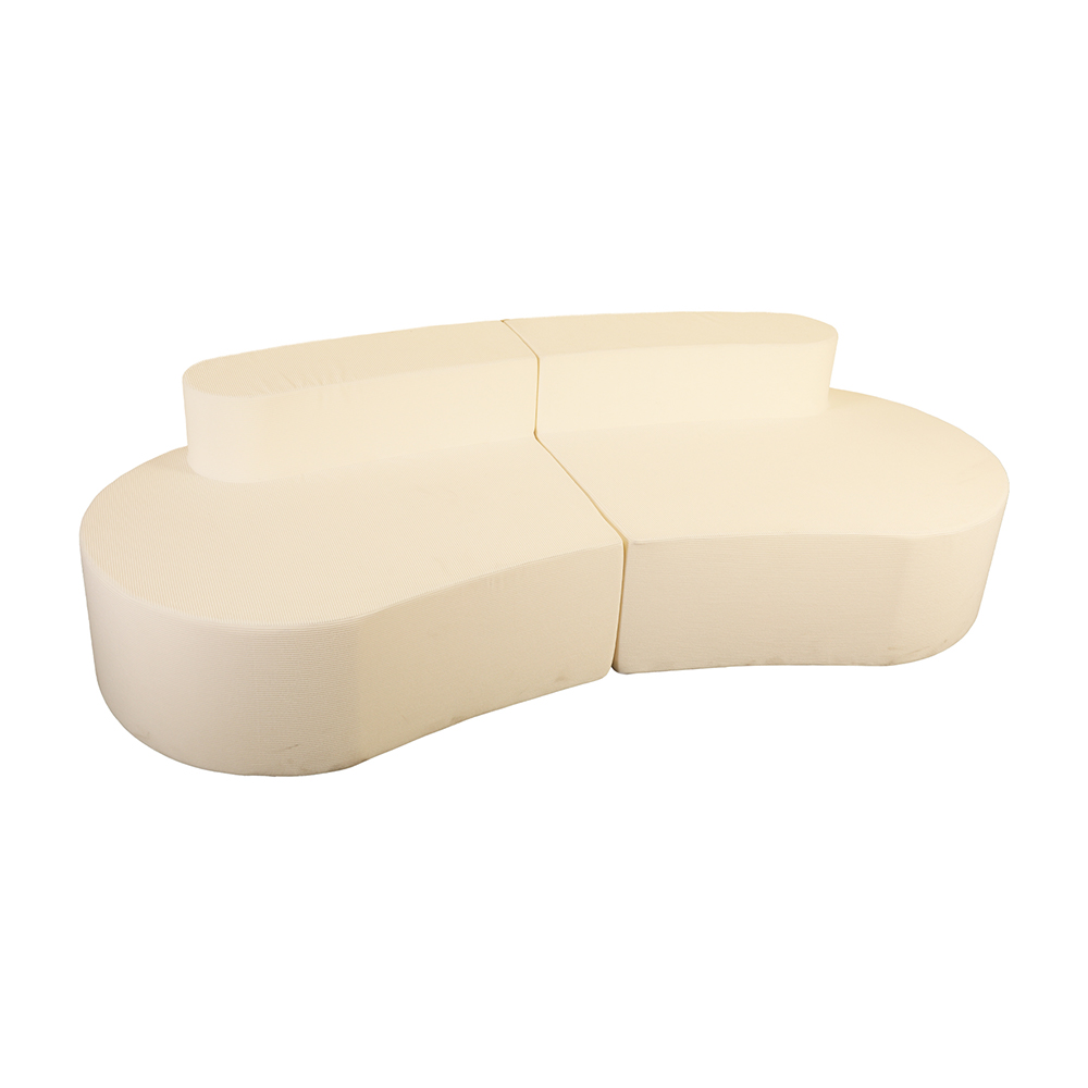 Patchwork dobbelt sofa
