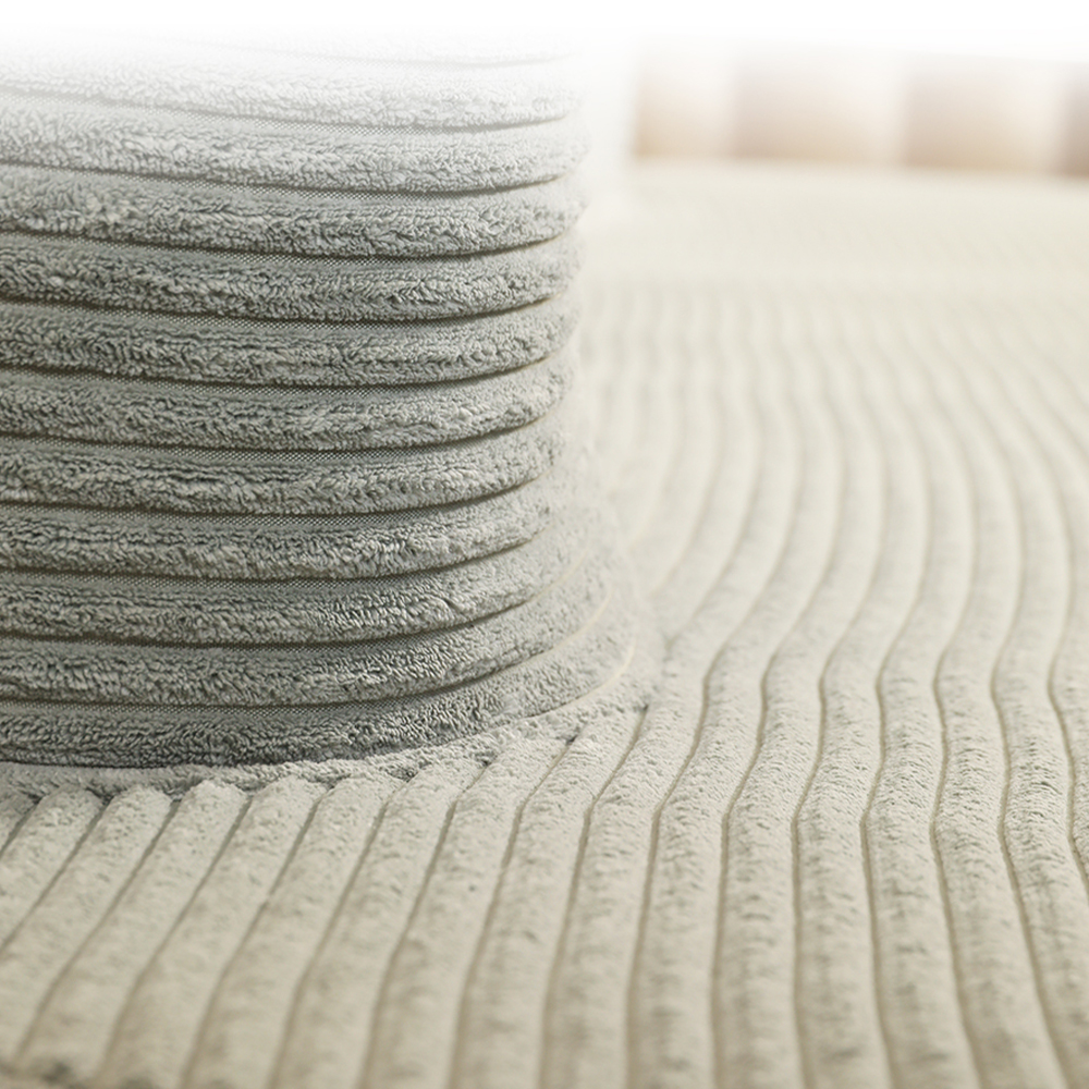 Grå dobbelt sofa